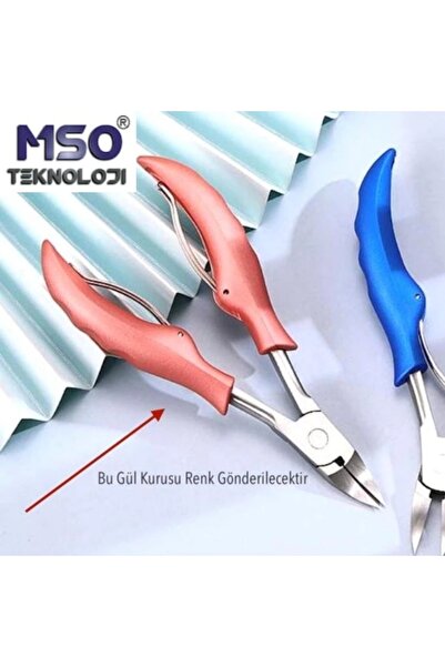 MSO TEKNOLOJİ VIP Kalite Paslanmaz Çelik Yan Keski & Tırnak Makas