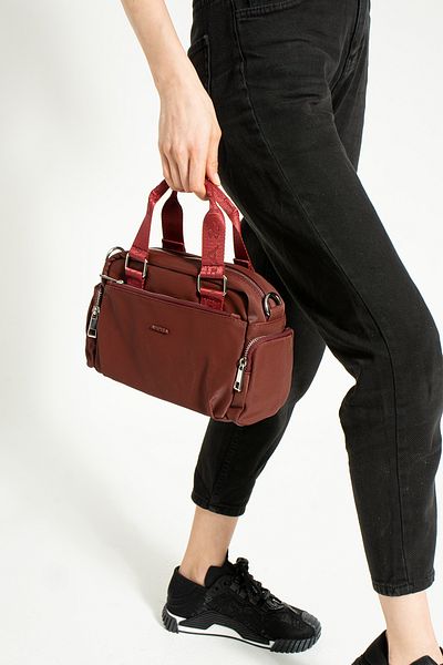 RKY SERENITY Geantă de mână și de umăr cu design elegant și util, cu închidere cu fermoar Mega Polo, cu mai multe compartimente și căptușeală în interior