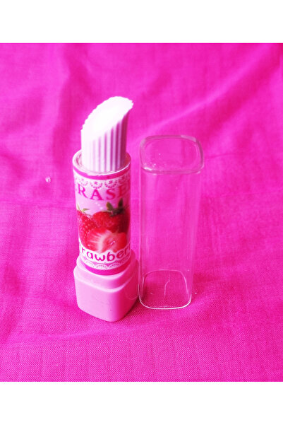 Modellino Ruj Silgi Kapaklı Çilek Desenli 1 Adet