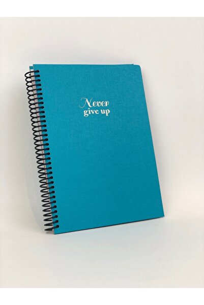 notin paper 16x23 Çizgili Spiralli Cilt Bezi Sert Kapak 100 Yaprak Defter