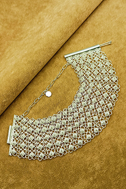 Güzel Gümüşçülük 925 Ayar Gümüş Mardin Midyat Telkari El İşi Kişniş Akıtma Mo...