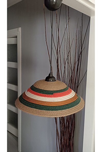 Pınar Gündoğdu Collection Hasır avize sarkıt bohem tarz rustik avize