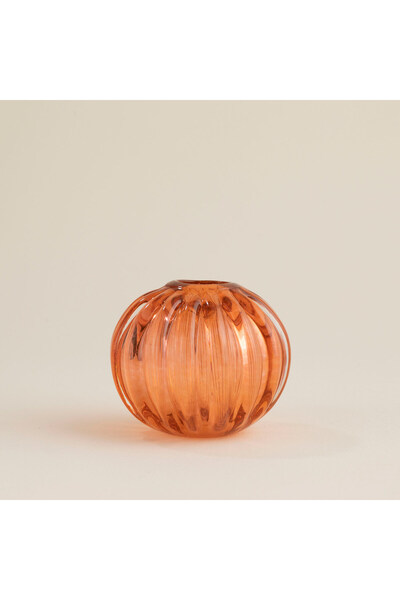 Chakra Bubble Cam Vazo Turuncu Turuncu