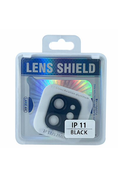 Nettech İphone 11 Uyumlu Metalik Seri Kamera Cam Koruyucu - Yeşil