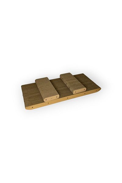 Rotipet Cardboard Cat Scratch Patterned Sofa Replacement Cardboard Set (3 Pieces)