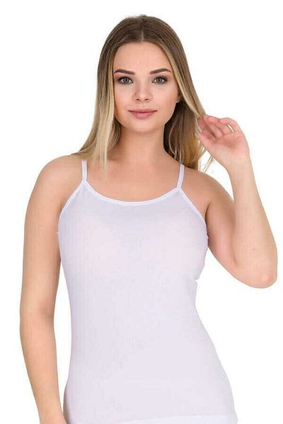 Berrak 2128 Women's Lycra Rope Strap Tank Top Single