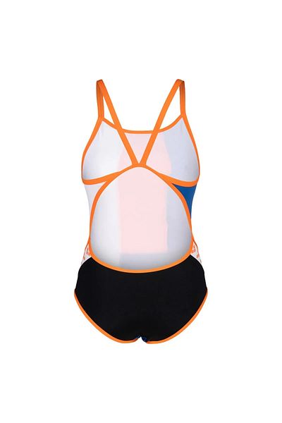 ARENA Icons Swimsuit Super Fly Back Panel Kadın Siyah Yüzücü Mayosu 005035513