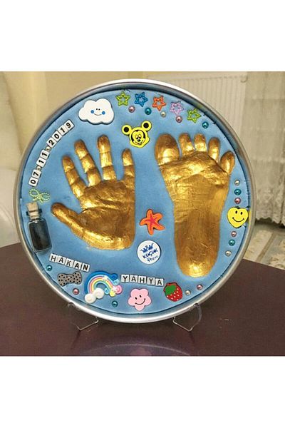 STATİK HAMUR Baby Hand Footprint Set