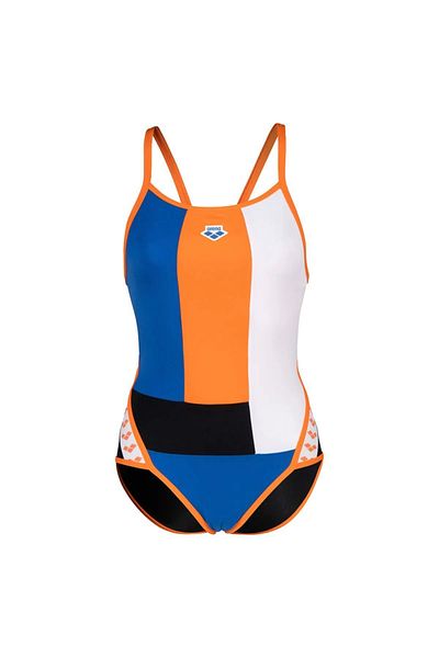 ARENA Icons Swimsuit Super Fly Back Panel Kadın Siyah Yüzücü Mayosu 005035513