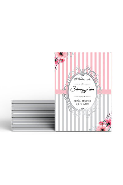 Mutluluk Atölyem Kız Bebek Kuran Mevlidine Özel Yasin Cüzü Kitabı (25'Lİ)