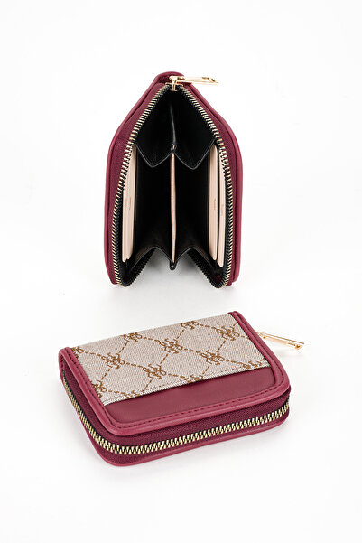 BAGzy Bertone Mini Fermuarlı  Cüzdanı