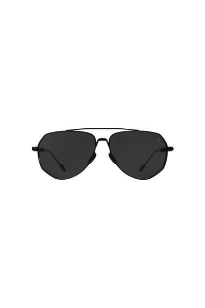 PHILIPPE V Sunglasses N27 Black Matte Gray