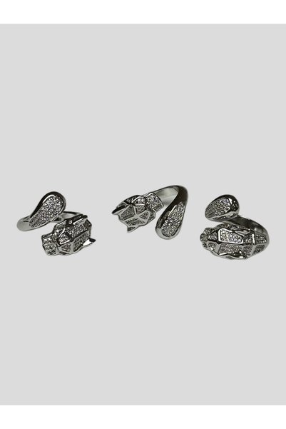 MAT STORE ZIRCON STONE ADJUSTABLE RING