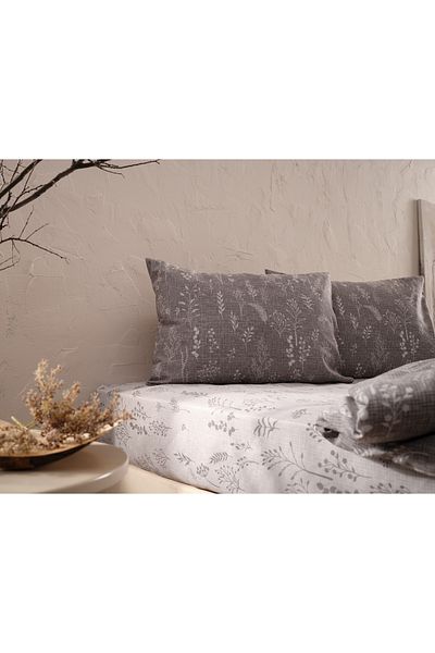 Doqu Home طقم غطاء لحاف Sereal Easy Cotton Single King Size