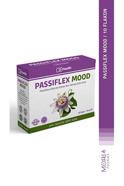 U-Health Pharma Passiflex Mood Passiflora Ekstresi İçeren Sıvı Takviye Edici ...