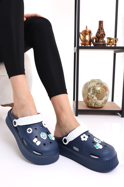 Wordex Rst 224 Висока підошва Figurlu Жіночі босоніжки Шльопанці Пляжні літні тапочки Сабо