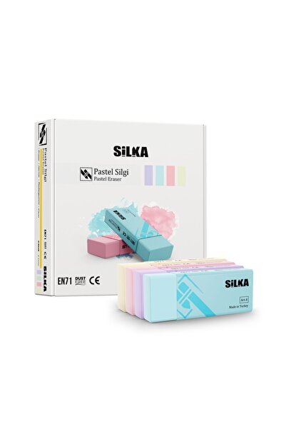 Silka Pastel Silgi Büyük Boy 20 Li Art4