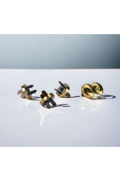 AiryFooT Μαγνήτης πορτοφολιού τσάντας 1,8 mm Αξεσουάρ τσάντας Μαγνητικό κουμπωτό υλικό χόμπι (4 τεμάχια)