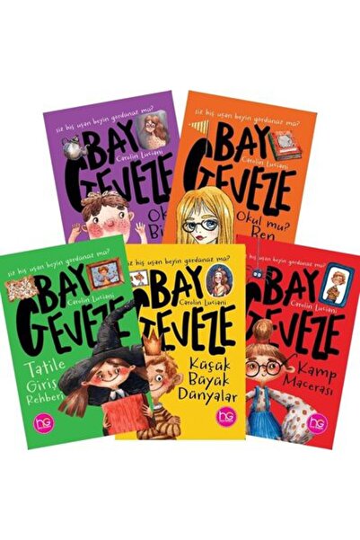 Halk Kitabevi Bay Geveze Kitap Seti ( 5 Kitap )