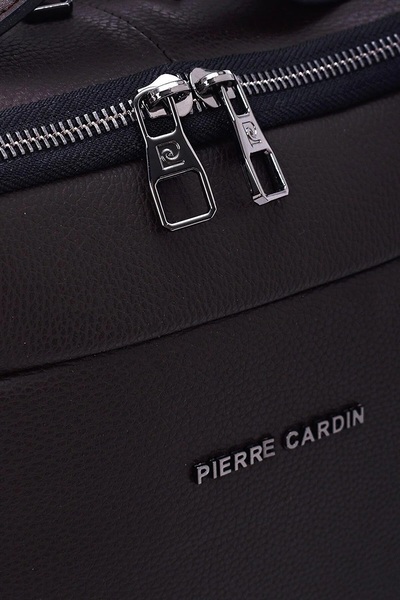 Pierre Cardin 1199 UNISEX BACKPACK LAPTOP BAG BRIEFCASE BROWN