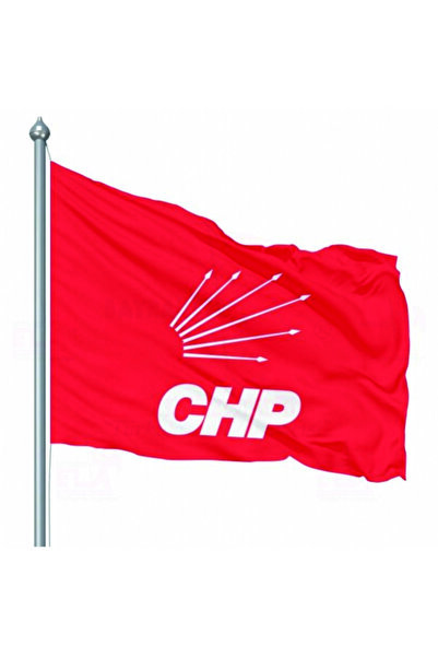 Özel Flama Bayrak CHP BAYRAĞI 70X105CM ( CUMHURİYET HALK PARTİSİ )