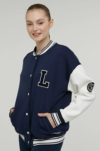 lumberjack W-gf85 Cayla Bomber Jacket 2pr Kadın Sweat - Fullzip