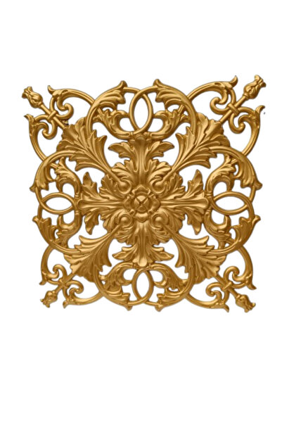 DECOGOLD Saray Tavan  Dekoratif Köşe Motifi DGM-27  (40*40 cm)