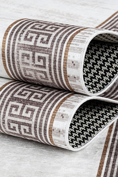 Valery Home Bianca Vl Eco Dijital Baskı Makinada Yıkanabilir Kaymaz Taban Dek...