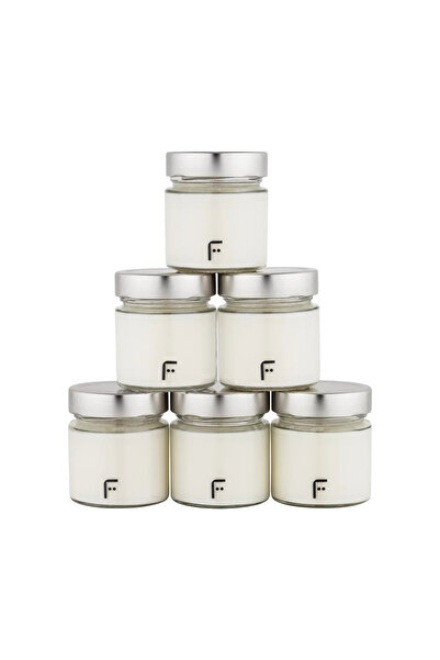 Fakir White Pasteur Glass Jar 6 Pieces 0-2 L 2 Years