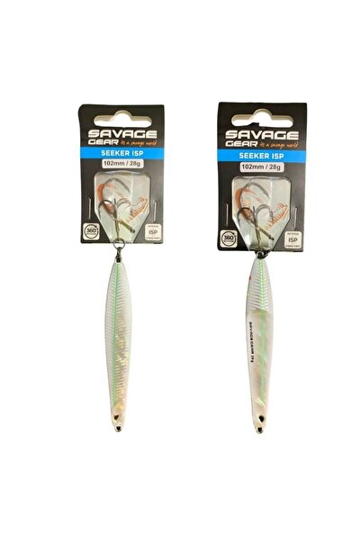 Savage Gear Seeker Isp 102mm 28g Sahte Balık 05-White Pearl