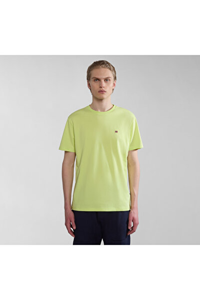 Napapijri P0A4H8DY1I1-R Napapijri Salıs Ss Sum Erkek T-Shirt Sarı