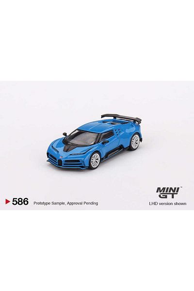 mini gt 1/64 بوجاتي سنتوديسي بلو بوجاتي