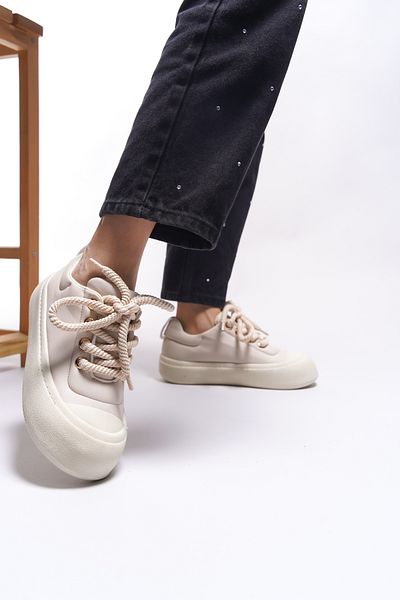 Riccon Fyransera Women's Sneakers00122025 Beige
