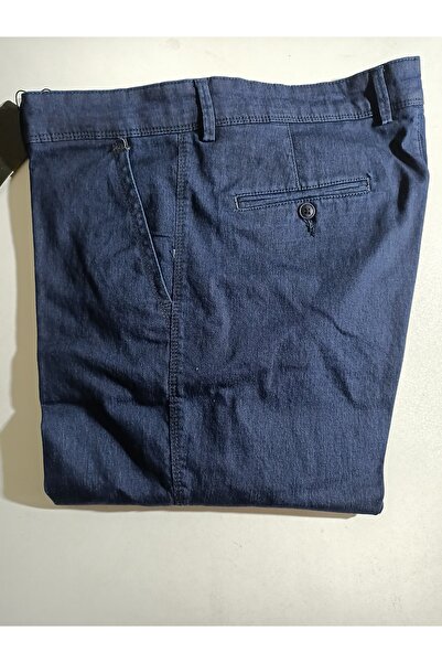 ATLIHAN kagi klasik yan cep kot pantolon