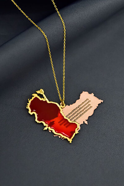 Sinsirella 925 Ayar Gümüş Gold-Rose Kaplama Rüya Serisi Cam Boyalı İstiklal M...