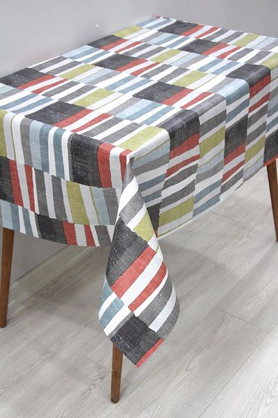 DDHOME Lined Erasable PVC Oilcloth Tablecloth 1223