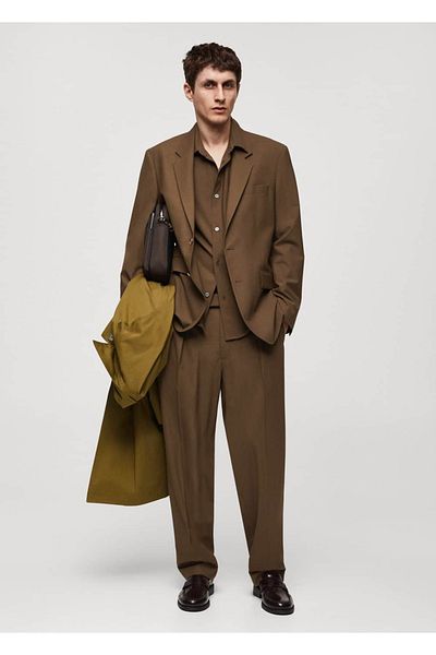 MANGO Man Regular Cut Pocket Shirt