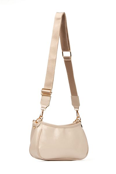 Newish Women's Adjustable Cross Strap Cross Hand And Shoulder Baguette Bag Handle Bag
