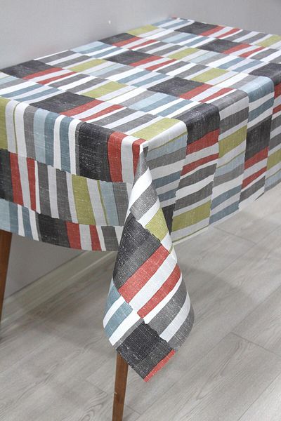 DDHOME Lined Erasable PVC Oilcloth Tablecloth 1223