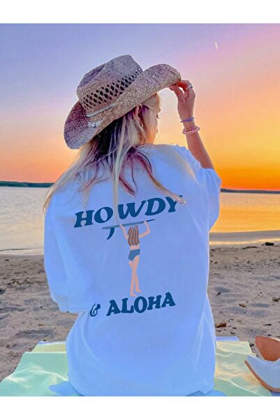 Jose Clothing تي شيرت بأكمام قصيرة من القطن العضوي المطبوع باللون الأبيض للجنسين