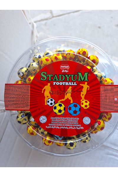 Mertsan Stadium Football Flavored Ball Gum 900 Gr 300 Pieces