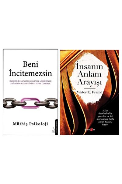 Destek Yayınları Beni İncitemezsin Müthiş Psikoloji - İnsanın Anlam Arayışı V...