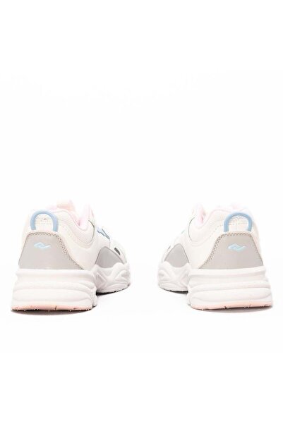 Jump 29943 Women's Beige Pink Colored Laced Memory Foam Memory Insoles Orthopedic Sports Shoes