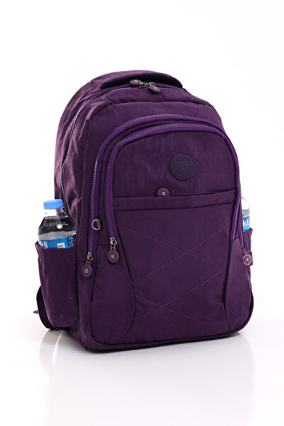 COUPELLA حقيبة مدرسية أرجوانية مكسورة، حقيبة ظهر، حقيبة مدرسية متوسطة، حقيبة ...