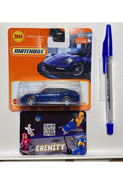 Matchbox Tekli Metal Arabalar PORSCHE 911 TARGA 4 (NADİR BULUNUR KOLEKSİYONLUK)