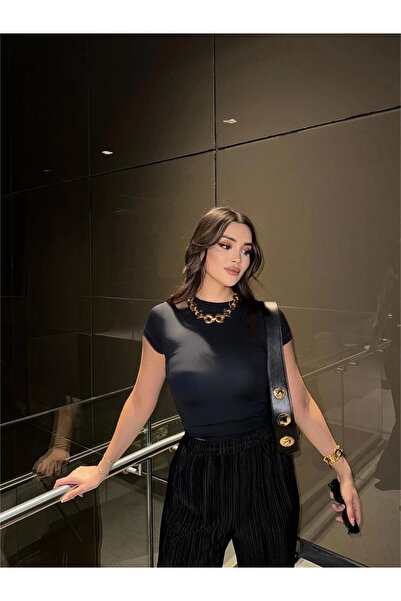 khar Bluza poliemita cu mânecă scurtă