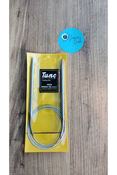 Tunç Steel Wire Line Skewer Size 6 (6mm) 100 cm (TWO Skewer Intermediate Size 100 cm.)
