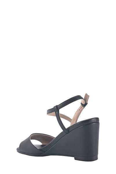 Nine West AYLA 3FX Siyah Kadın Comfort Sandalet