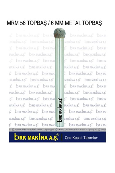 Elektroliz El Frezesi Için Metal Çapak Alma Freze 6 Mm