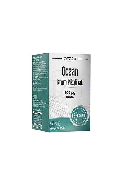 Ocean 200mcg90 Capsules Food Supplement Containing Chrome Picolinate +FacialCleanser 100ml Gift